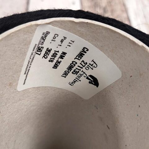 Смесовка с верблюдом (30%) FILO FEELING / CAMEL COMFORT 135 черный