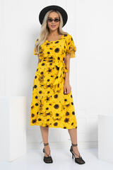 Платье Теплое лето (желтое) П12878-19М LT Collection