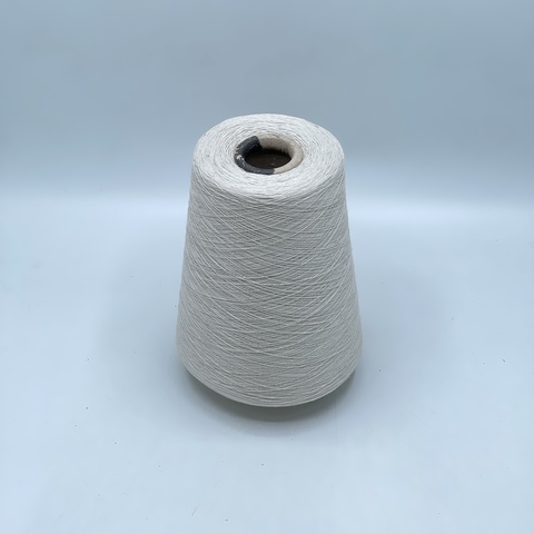 Бобинная пряжа,Cotton, 2540м. 100%Хлопок, Жемчуг(690), 39325