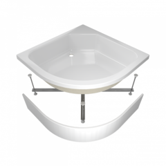 Поддон душевой 100х100 средний акриловый