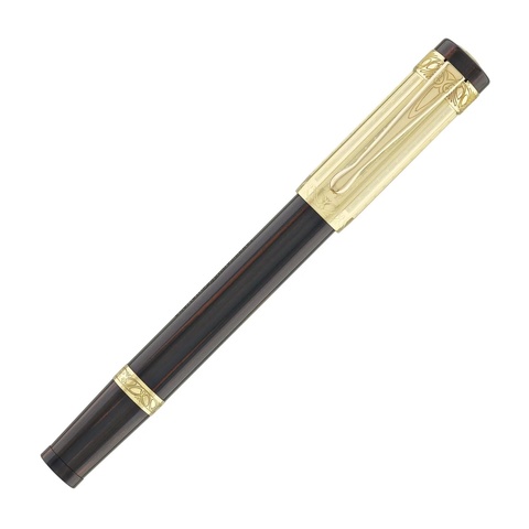 Ручка перьевая Aurora Umberto Nobile LE Dark-Brown & Vermeil Gold, F (AU-950F)