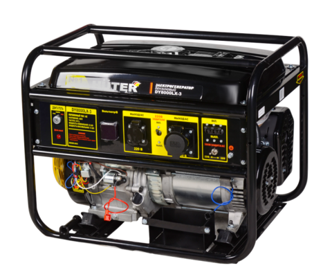 Портативный бензогенератор Huter DY8000LX-3