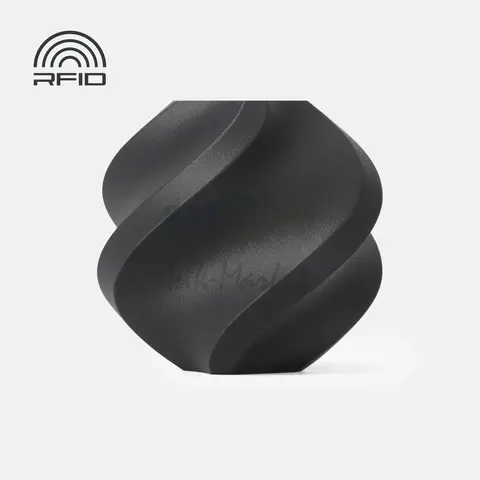 Пластик для 3D-печати Bambu Lab PETG-CF, 1.75 мм, 1 кг, титаново-серый (Titan Gray), на катушке, G50-D6-1.75-1000-SPL