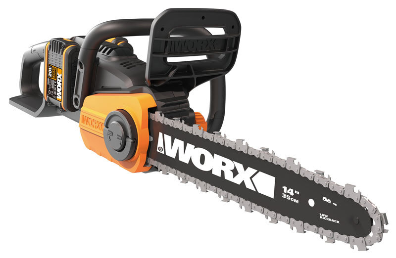 Цепная пила аккумуляторная WORX WG384E.9, 40В, 35 см, бесщеточная, без АКБ и ЗУ