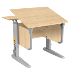 Растущая парта Дэми с задней полкой СУТ 47-01 (600×770 мм)