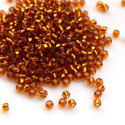 Бисер Тохо круглый 8/0 0022C темно-золотистый