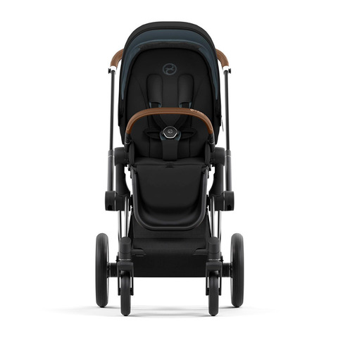 Прогулочная коляска Cybex Priam IV Onyx Black