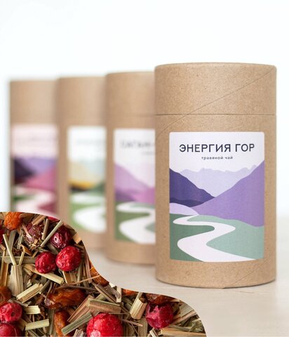 Чай Энергия гор (тубус)