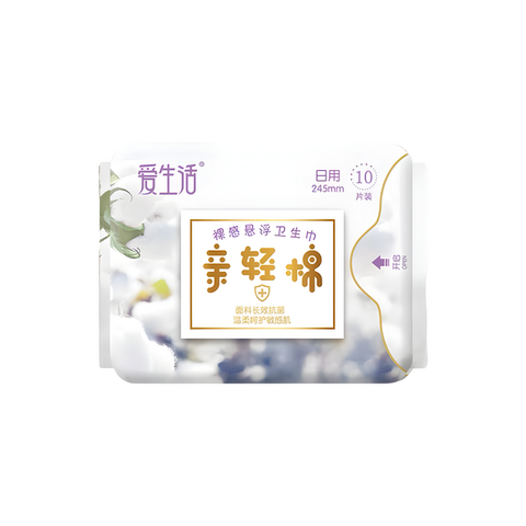 (1 PV) iLiFE Qinqingmian Дневные гигиенические прокладки 10 шт.*245 мм