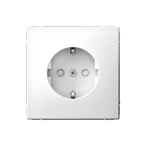 Розетка электрическая 2К+З со шторками 16А 250 В. Цвет Лотос. Systeme electric серия ArtGallery. GAL001345S