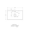 BelBagno KEP-80-CEM Столешница из керамогранита 816x468 KEP-80-CEM Cemento