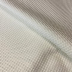 Мерный лоскут 1,1 м хлопок пике белый 2015