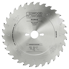 Диск для продольного пиления древисины WOODWORK 250x30x3,2/2.2 Z=32 TR A=20° 33.250.32