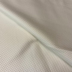 Мерный лоскут 1,1 м хлопок пике белый 2015