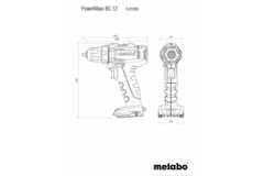 PowerMaxx BS 12 Аккумуляторная дрель-шуруповерт (601036500)