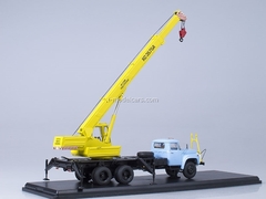 ZIL-133GYa KS-3575A Truck Crane yellow-blue Start Scale Models (SSM) 1:43