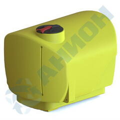 Емкость 2500л с фланцем и откидной крышкой с клапаном Анион 2500 л. горизонтальная (1920x1490x1490см;желтый) - арт.559559