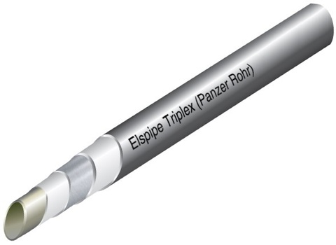 Elsen Elspipe Triplex 32x4.7 труба металлополимерная PE-Xc/AI/PE-RT в бухтах 25 м (EPT32.4710-25)