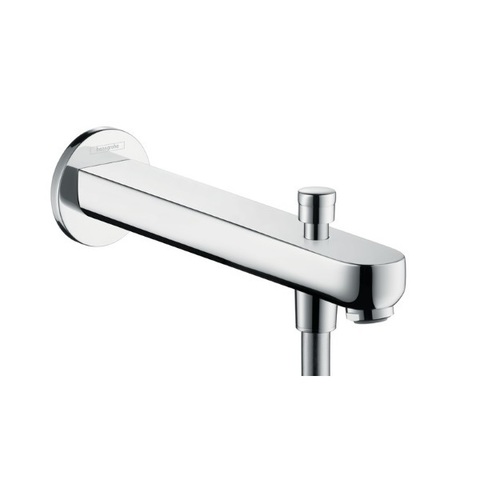 Излив для ванны настенный с переключателем Hansgrohe Metris S 31416000