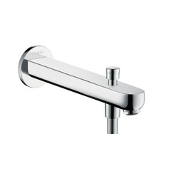 Излив для ванны настенный с переключателем Hansgrohe Metris S 31416000 фото