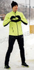 Детский утеплённый лыжный костюм Nordski Jr. Base Lime-Black