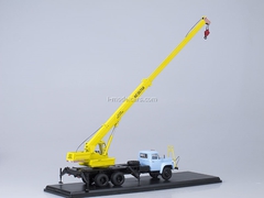 ZIL-133GYa KS-3575A Truck Crane yellow-blue Start Scale Models (SSM) 1:43