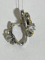 Айрум 3 (серьги из серебра)