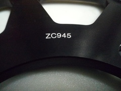 Диск тормозной передний на Kawasaki ZX6R NINJA / ABS, Z800 / ABS, VERSYS, ZX 10R и другие, черный лепестковый