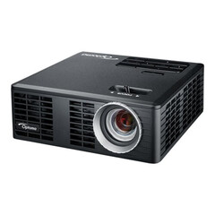 Проектор Optoma ML750e (DLP, LED, WXGA 1280x800, 700Lm, 15000:1, HDMI, USB, MHL, MicroSD, 1x1W speaker, 3D Ready, led 20000hrs, Black, 0.38kg)