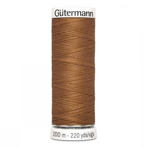 Нить Sew-All 200 м, Gutermann, 448 шоколадная охра