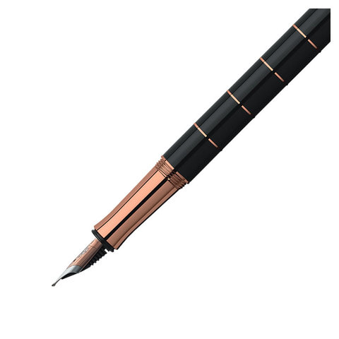 Ручка перьевая Graf von Faber-Castell Classic Anello Rose Gold, F (145781)