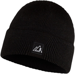 Вязаная шапка детская Buff Hat Knitted Frint Black