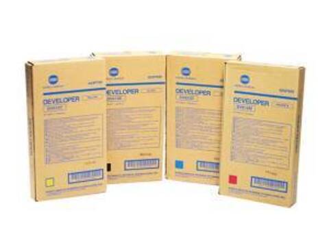 DV-610, Комплект девелопера CMYK для KonicaMinolta bizhub Pro C6000/C7000, Original