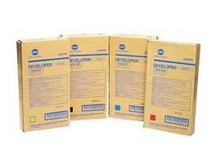 DV-610, Комплект девелопера CMYK для KonicaMinolta bizhub Pro C6000/C7000, Original