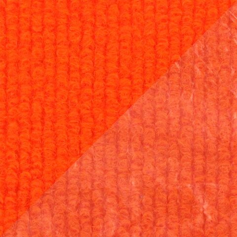 Полотно нетканое иглопробивное Экспоплей оранжевый с защитной пленкой, ширина 2м, рулон 100 кв.м
