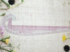 Лекало портновское метрическое бочок пройма, р. 47х12,5 см