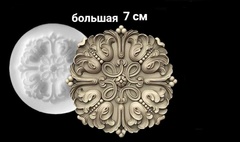 Силиконовый молд Розетка № 5-б (