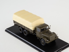 Tatra 111R flatbed truck with awning khaki-beige 1:43 Start Scale Models (SSM)