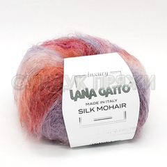 Silk mohair print 9208