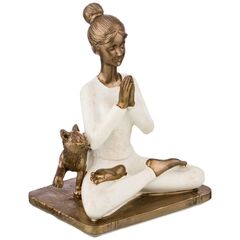 Фигурка декоративная Йога, 11х8х14 см, 162-697