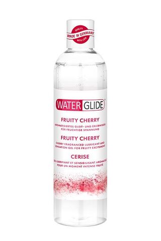 Лубрикант на водной основе с ароматом вишни FRUITY CHERRY - 300 мл. - Waterglide 30081