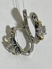 Айрум 3 (серьги из серебра)