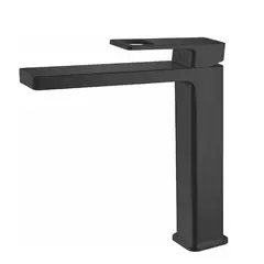 Смеситель для раковины высокий HAIBA HB11615-7 черный