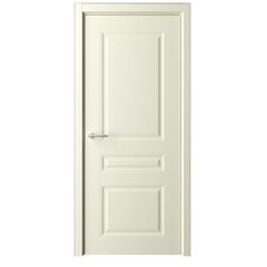 Купить Межкомнатная дверь эмаль Стиль 2 слоновая кость глухая