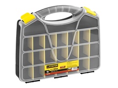 STAYER SPACE-15, 380 х 310 х 70 мм, (15?), пластиковый органайзер с 21 ячейкой (38038-15)
