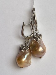 Флорес (серьги из серебра)
