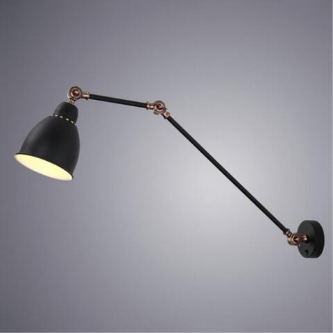 Настенный светильник Arte Lamp BRACCIO A2055AP-1BK