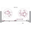 BelBagno LUCE-BF-1-120-P-Cr LUCE-BF-1-120-P-Cr Душевая дверь