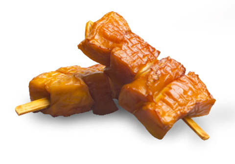 Шашлычки из кальмара холодного копчения~300г