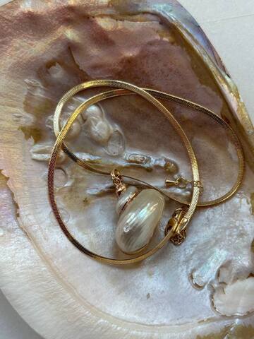 Цепочка с ракушкой FROM FLOM